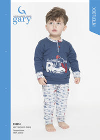 BABY PAJAMAS Q10014 Tellini S.r.l. Wholesale Clothing